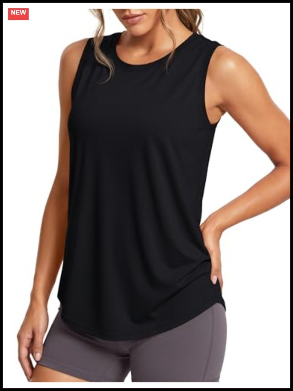 Women's Workout Tank Top Sleeveless Quick Dry Athletic Shirt